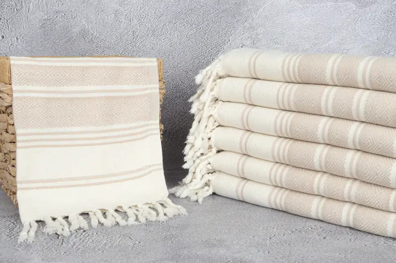 Personalized Gifts, Home Gift, 40x18 Cotton Diamond Towel, Custom Wedding Gifts, Valentine Day Gift For Her, Monogram Kitchen Towel, Wedding Favors - 3