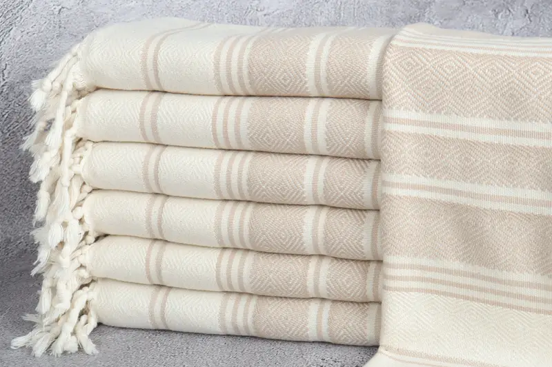 Personalized Gifts, Home Gift, 40x18 Cotton Diamond Towel, Custom Wedding Gifts, Valentine Day Gift For Her, Monogram Kitchen Towel, Wedding Favors - 1