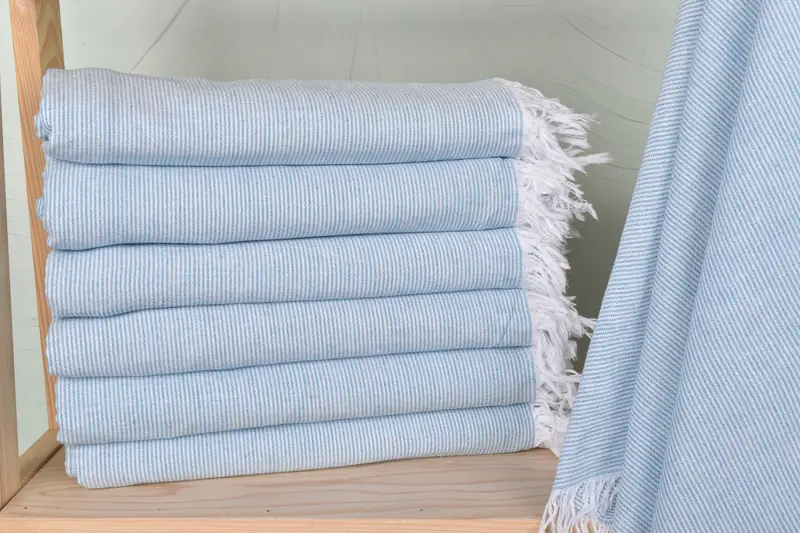 Peshtemal Towel USA, Bulk Order Towel, Beach Towel Gift, 70x40 Cotton Striped Towel, Sand-resistant towel, Wedding For Favor, Quick-dry towel - 1