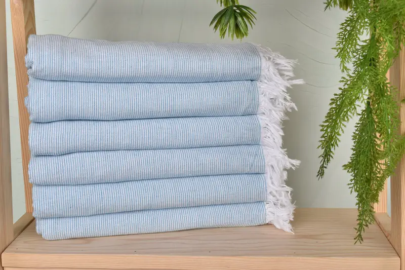 Peshtemal Towel USA, Bulk Order Towel, Beach Towel Gift, 70x40 Cotton Striped Towel, Sand-resistant towel, Wedding For Favor, Quick-dry towel - 2