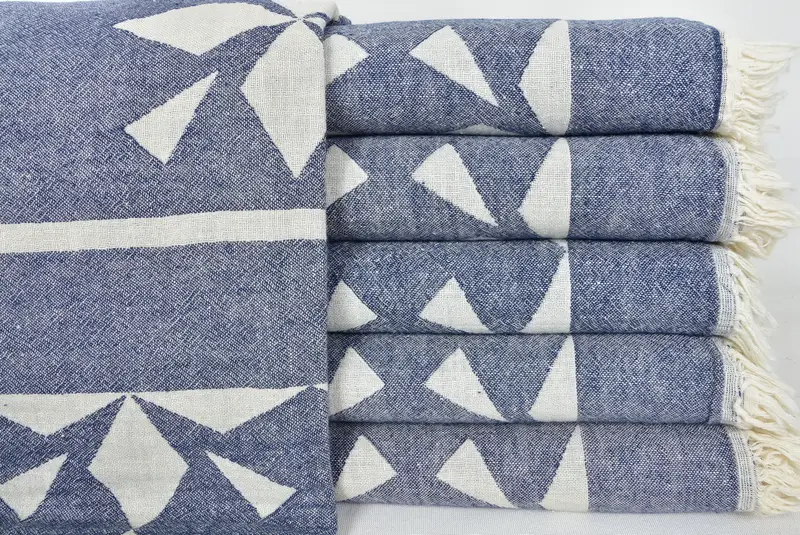 Bridesmaid Gifts Personalized, 68x36 Cotton Compass Rose Design Towel, Wedding Gifts Towel, Bridal Shower Favors, Quick-dry towel, Monogram Towels - 1