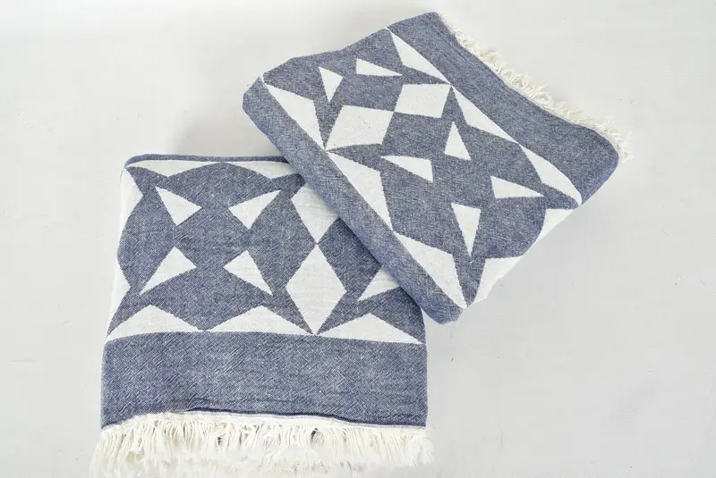 Bridesmaid Gifts Personalized, 68x36 Cotton Compass Rose Design Towel, Wedding Gifts Towel, Bridal Shower Favors, Quick-dry towel, Monogram Towels - 6