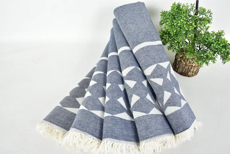 Bridesmaid Gifts Personalized, 68x36 Cotton Compass Rose Design Towel, Wedding Gifts Towel, Bridal Shower Favors, Quick-dry towel, Monogram Towels - 4