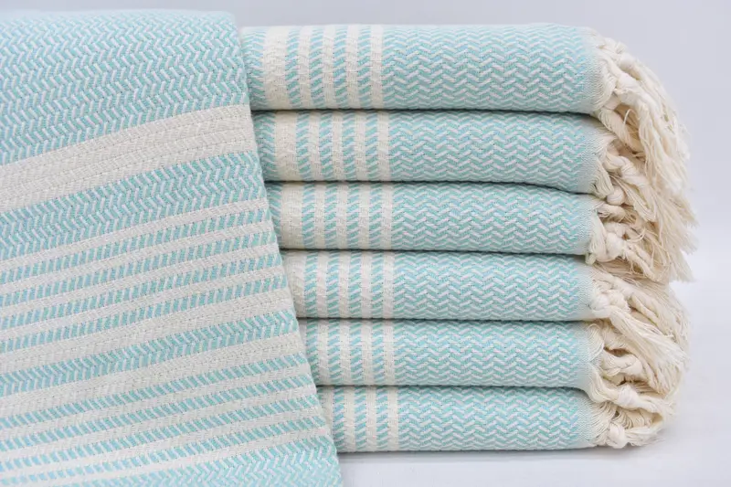 Bachelorette Party Favor, Personalized Turkish Towel, Decorative Towel, Bridesmaid Gift Towel, 70x40 Cotton Striped Towel, Bachelorette Gifts - 1
