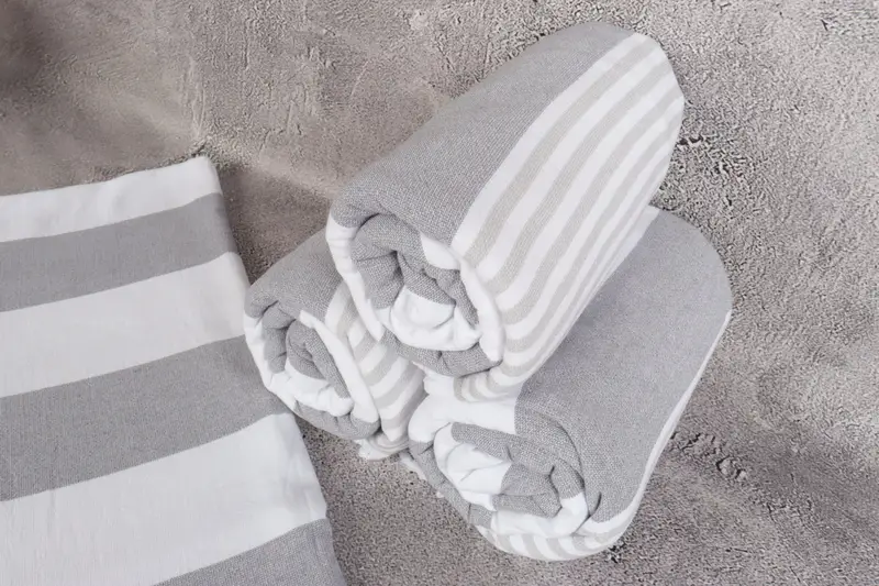 Guest Towel, 68x36 Cotton Striped Terry Towel, Turkish Towel Beach Towel, Bridesmaid Gift Towel, Home Decor Gifts, Soft towel, Merry Christmas Gifts - 8