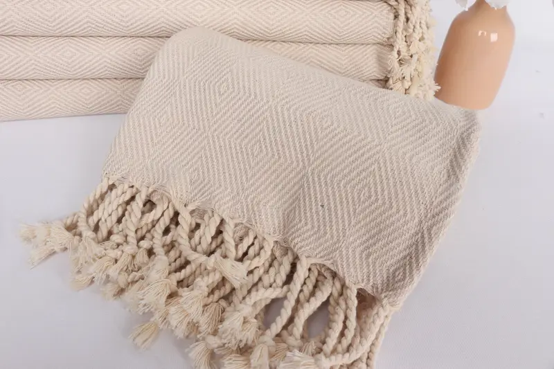 Home Decor Towel, Turkish Towel Beach Towel, Guest Towel, Spa Gift Towel, 74x40 Cotton Diamond Towel, Turkish towel, Custom Wedding Gift, Bath towel - 4