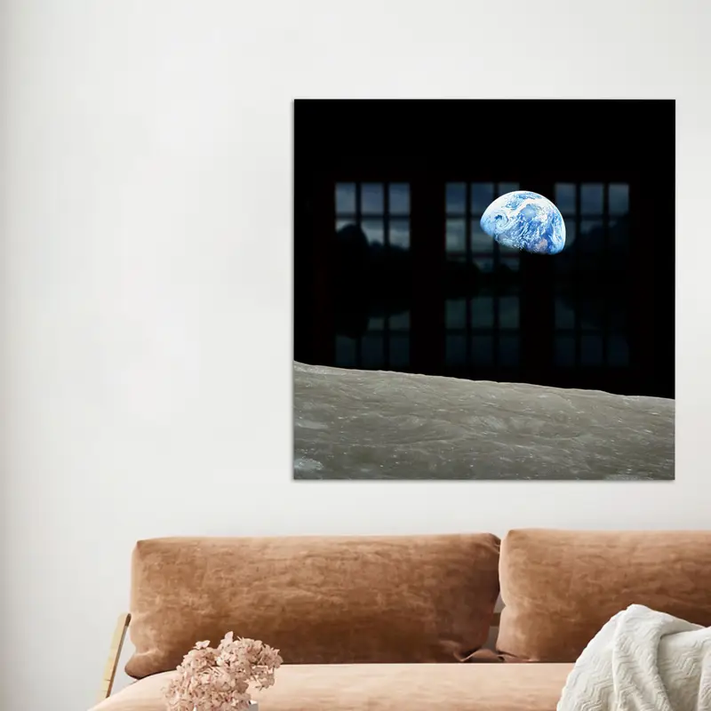 銀河ガラス：宇宙と地球からインスピレーションを得たプリントガラス製品