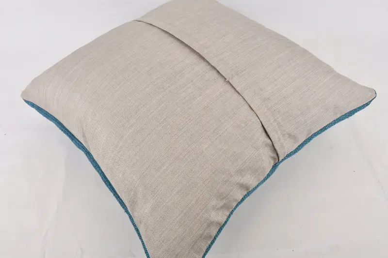 24x24 Blue Cushion, Authentic Pillow Sham, Antique Pillows, Pillow, Ethnical Kilim Rug Pillow, Home Decor Pillow, Custom Pillow Cover - 7