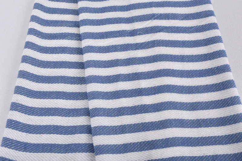 Personalized Gift, Personalized Dish Towel, Embroidery Towels, Wedding Favors, Organic Tea Towel, 40x18 Cotton Striped Towel, Bridal Shower Favors - 4