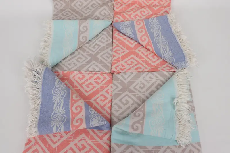 70x36 Cotton Geometric Towel, Bachelor Bachelorette Party Favors, Christmas Gift, Spa Towel, Quick-dry towel, Friends Beach Towel, Turkish Towel USA - 4