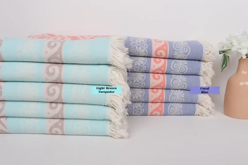 70x36 Cotton Geometric Towel, Bachelor Bachelorette Party Favors, Christmas Gift, Spa Towel, Quick-dry towel, Friends Beach Towel, Turkish Towel USA - 1
