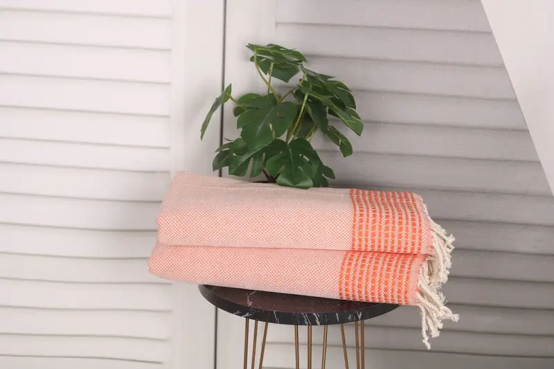 Personalized Gift, Bridesmaid Gifts Personalized, 40x20 Cotton Striped Towel, Monogram Kitchen Towel, Holiday Towel, Turkish Towel Hand Towel - 3