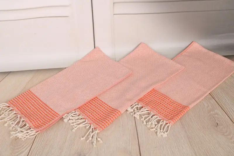 Personalized Gift, Bridesmaid Gifts Personalized, 40x20 Cotton Striped Towel, Monogram Kitchen Towel, Holiday Towel, Turkish Towel Hand Towel - 6