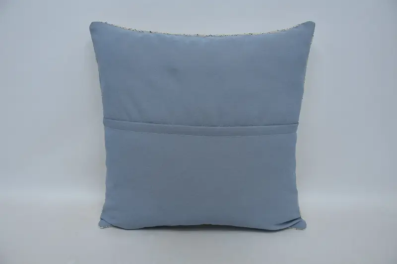 Pillow Sham, Seat Pillow Cover, Kilim Pillow Cover, Turkish Pillow, 24x24 Beige Pillow Sham, Outdoor Bolster Pillow Case, Kilim Cushion Sham - 6