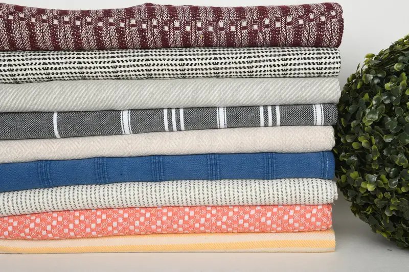 Monogram Hand Towel, Turkish Tea Towel, Custom Name Towel, Bachelorette Towel, Monogrammed Hand Towel, 40x20 Cotton Set of 10 Towel, Family Gift - 3