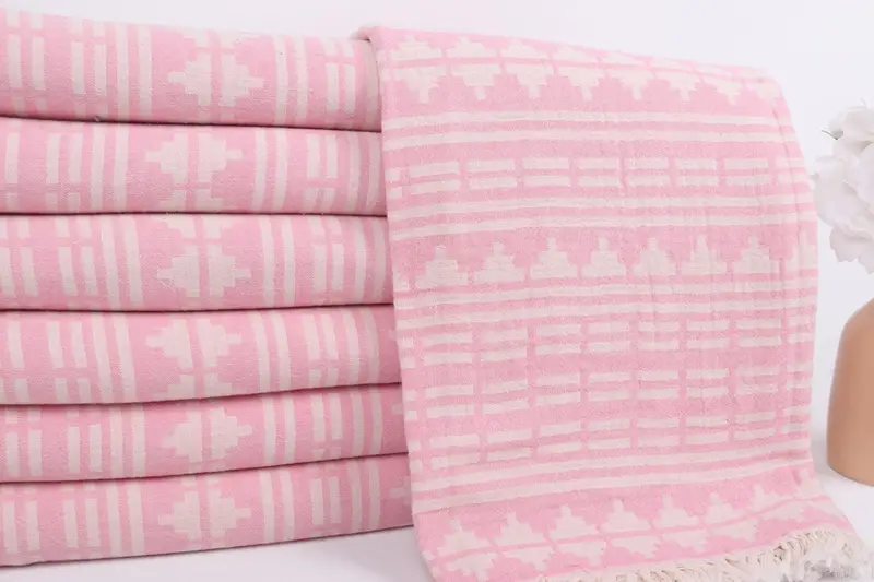 Yumuşak havlu, 70x40 pamuklu Kilim Tasarım havlu, spor salonu havlu, çocuk plaj havlu, hızlı kuru peshtemal, organik Türk havlu, onun için yıldönümü hediyesi - 3