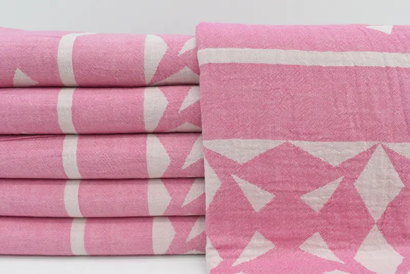 Summer Gift, Quick-dry towel, 68x36 Cotton Compass Rose Design Towel, Home Gift, Extra large Turkish bath towel, Bachelor Bachelorette Party Favors - 2