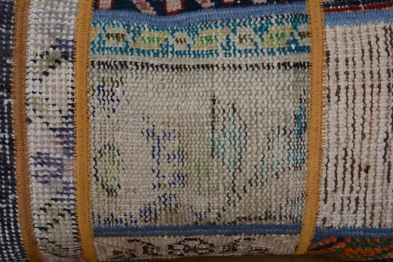 12x20 Blue Pillow Case, Pillow, Handmade Kilim Cushion, Home Decor Pillow, Outdoor Patio Pillow Cover, Turkish Kilim Pillow - 3