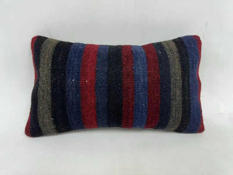 Pillow for Couch, Home Decor Pillow, 12x20 Red Pillow Sham, Vintage Pillow, Patio Cushion Cover, Cushion Cover, Pillow for Sofa - 1