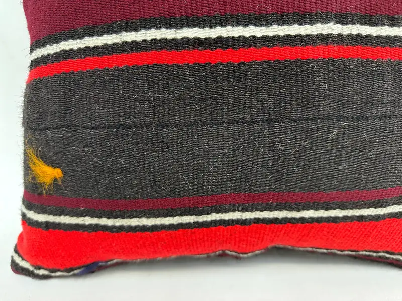 Toss Pillow Cover, Pillow Cover, Vintage Kilim Throw Pillow, Antique Pillows, Nomadic Cushion Cover, 20x20 Brown Pillow Cover, Kilim Pillow - 2