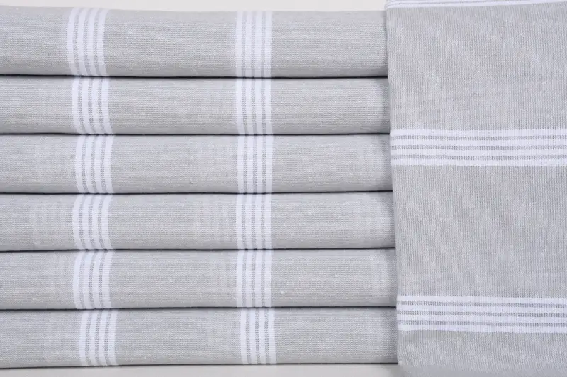 70x30 Cotton Striped Towel, Merry Christmas Gifts, Monogram Towels, Quick-Dry Beach Towel, Bridal Shower Favors, Travel Towel, Beach towel - 1