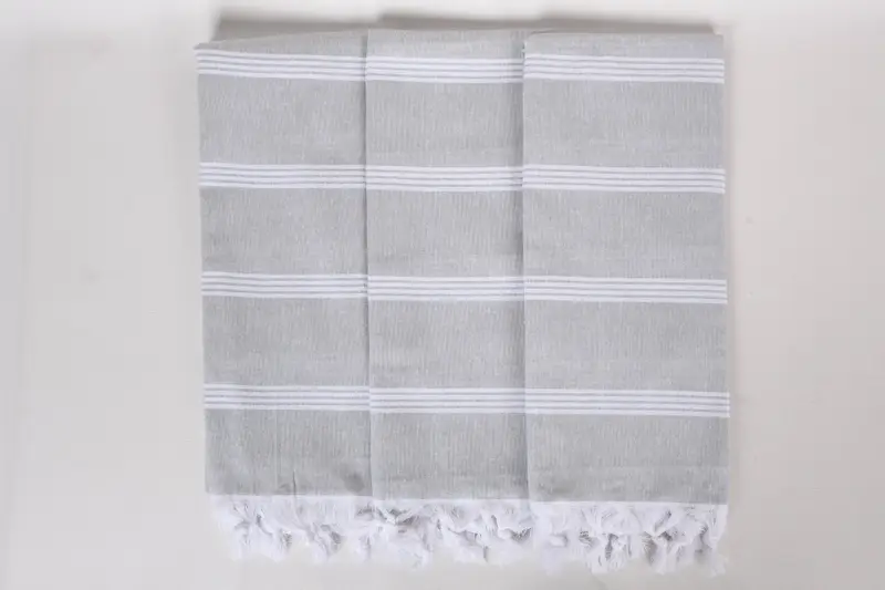 70x30 Cotton Striped Towel, Merry Christmas Gifts, Monogram Towels, Quick-Dry Beach Towel, Bridal Shower Favors, Travel Towel, Beach towel - 7