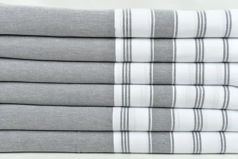 44x24 Cotton Striped Towel, Spa Towel, Birthday Gift, Gift For Her, Monogram Kitchen Towel, Personalized Gifts, Personalized Gift, Custom Name Towel - 2