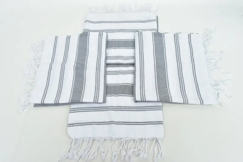 44x24 Cotton Striped Towel, Spa Towel, Birthday Gift, Gift For Her, Monogram Kitchen Towel, Personalized Gifts, Personalized Gift, Custom Name Towel - 6