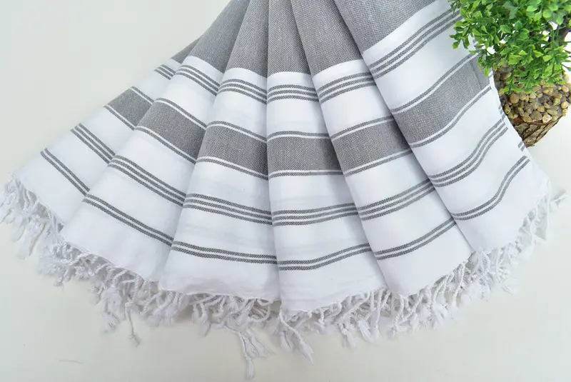 44x24 Cotton Striped Towel, Spa Towel, Birthday Gift, Gift For Her, Monogram Kitchen Towel, Personalized Gifts, Personalized Gift, Custom Name Towel - 4