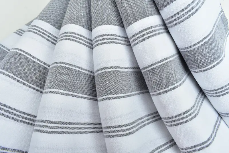 44x24 Cotton Striped Towel, Spa Towel, Birthday Gift, Gift For Her, Monogram Kitchen Towel, Personalized Gifts, Personalized Gift, Custom Name Towel - 5