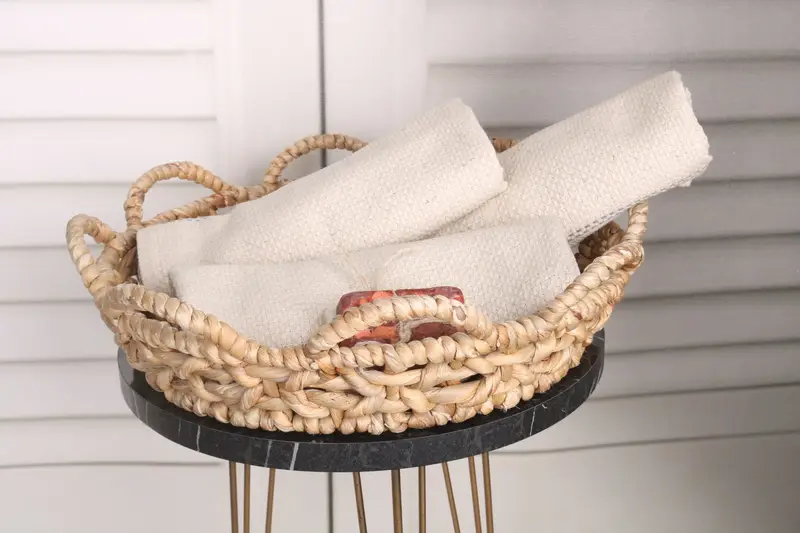 Turkish Towel, Towel With Name, Guest Towel, Turkish Towel Hand Towel, 40x20 Linen Striped Towel, Small Bath Towels, Monogram Kitchen Towel - 4