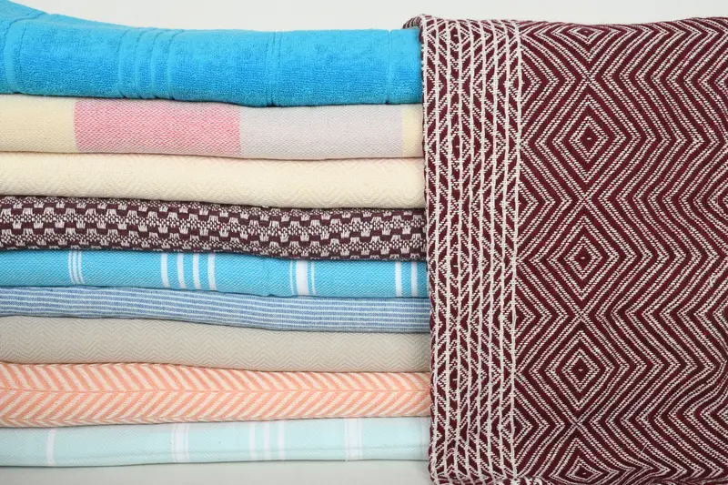Bathroom Towels, Decorative Towel, Personalized Turkish Towel, Custom Hand Towel, Travel Towel, 40x20 Cotton Set of 10 Towel, Wedding Favors - 2