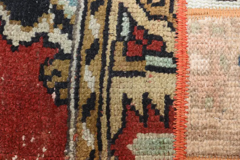 Turkish Kilim Pillow, 16x36 Red Pillow Sham, Boho Pillow, Handwoven Cushion Cover, Pillow, Pet Cushion Cover, Antique Pillows, Car Cushion Cover - 3