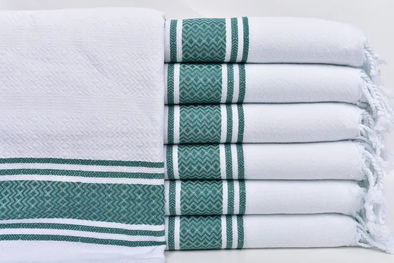 Bridesmaid Gift, Luxury Turkish Bath Towel, Bulk Order Towel, Boyfriend Christmas Gift, 70x40 Cotton Striped Towel, Gift For Him, Personalized Gifts - 1
