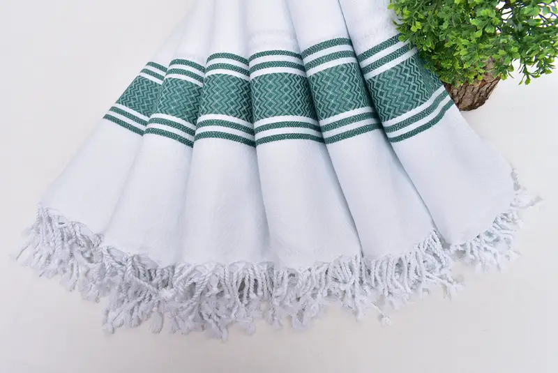 Bridesmaid Gift, Luxury Turkish Bath Towel, Bulk Order Towel, Boyfriend Christmas Gift, 70x40 Cotton Striped Towel, Gift For Him, Personalized Gifts - 4