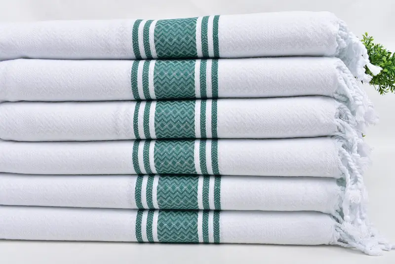Bridesmaid Gift, Luxury Turkish Bath Towel, Bulk Order Towel, Boyfriend Christmas Gift, 70x40 Cotton Striped Towel, Gift For Him, Personalized Gifts - 3