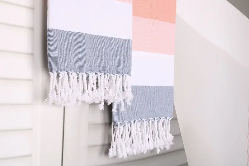 Wedding Favors, Girls Weekend Getaways Gifts, 70x40 Cotton Striped Towel, Soft and absorbent Turkish towel, Gift For Her, Handmade Gift, Xmas Gifts - 8