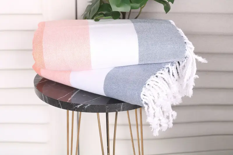 Wedding Favors, Girls Weekend Getaways Gifts, 70x40 Cotton Striped Towel, Soft and absorbent Turkish towel, Gift For Her, Handmade Gift, Xmas Gifts - 3