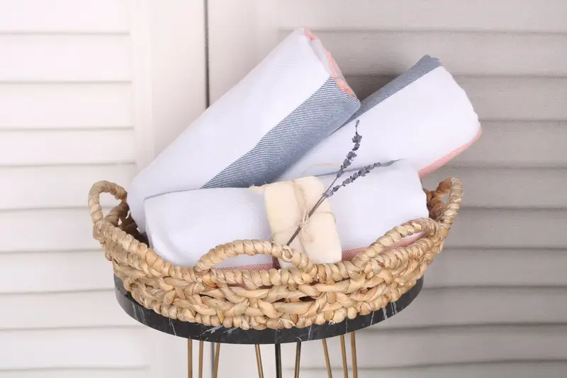 Wedding Favors, Girls Weekend Getaways Gifts, 70x40 Cotton Striped Towel, Soft and absorbent Turkish towel, Gift For Her, Handmade Gift, Xmas Gifts - 4