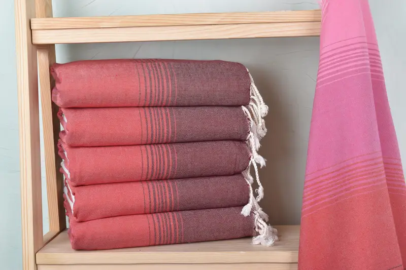 Beach Towel Bulk, 68x36 Cotton Striped Towel, Unique Gift, Quick-dry peshtemal, Personalized Wedding Gift, Hammam Towel USA, Best Wedding Gift - 2