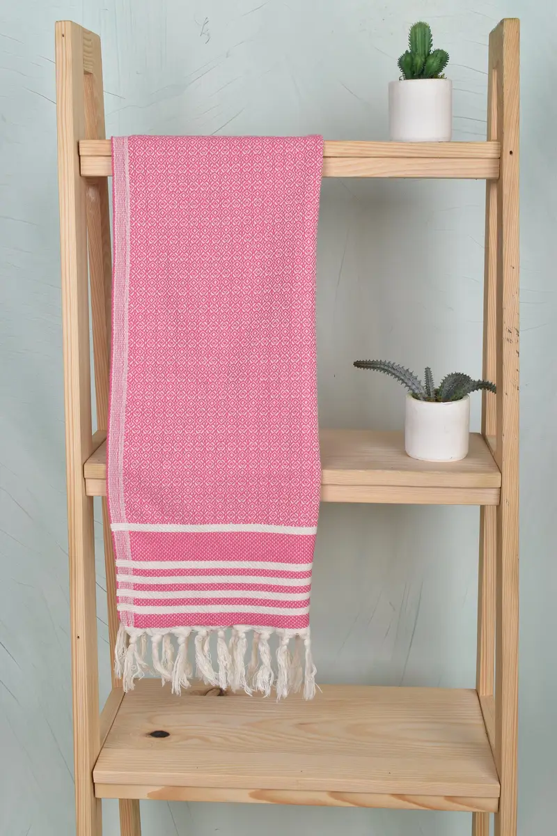 32x16 Cotton Diamond Towel, Gym Towel, Personalized Hand Towel, Wedding Anniversary Gift, Christmas Favors, Small Bath Towels, Personalized Gifts - 8