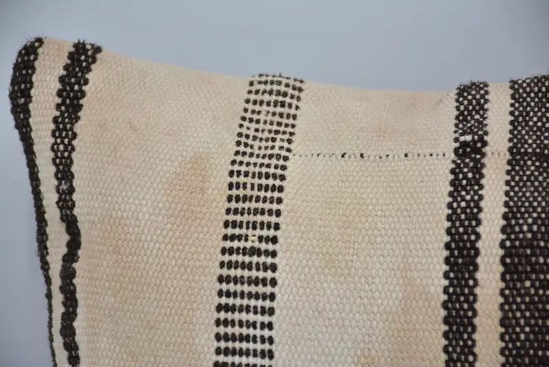 Turkish Pillow, Vintage Pillow, Aztec Pillow Cover, Cushion Case, 8x16 White Pillow, Boho Pillow Sham Cover, Designer Throw Pillow Case - 2