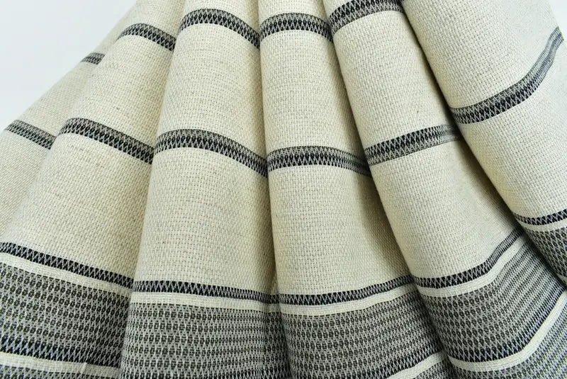 Nedime Hediyeleri, Kişiselleştirilmiş El Havlusu, Özel Hediye, Türk Çay Havlusu, 40x20 Keten Çizgili Havlu, Monogram Türk Banyo Havlusu, Toplu Sipariş Havlusu - 5