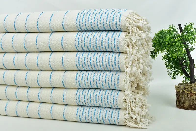 Turkish Towel Personalized, Kids Beach Towel, 70x38 Cotton Striped Design Towel, Wedding Favors, Personalised Gift, Summer Gift, Custom Wedding Gift - 3