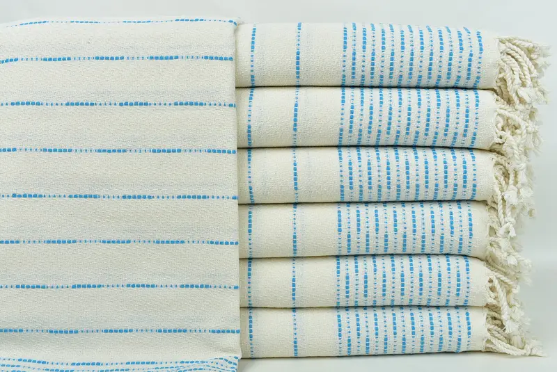 Turkish Towel Personalized, Kids Beach Towel, 70x38 Cotton Striped Design Towel, Wedding Favors, Personalised Gift, Summer Gift, Custom Wedding Gift - 1