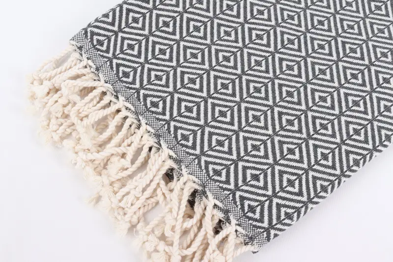 Sand-resistant towel, Halloween Bachelorette Party Favors, 70x40 Cotton Diamond Towel, House Warming Gift, Custom Beach Towel, Wedding Gifts Towel - 7