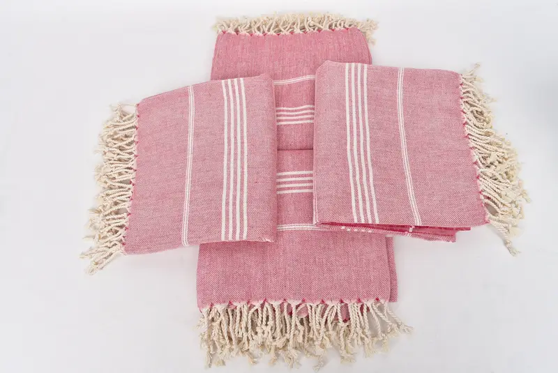 Bachelorette Party Decorations, Bulk Order Towel, Lightweight Turkish towel, 70x40 Cotton Striped Towel, Quick-dry peshtemal, Best Friend Gift Ideas - 6