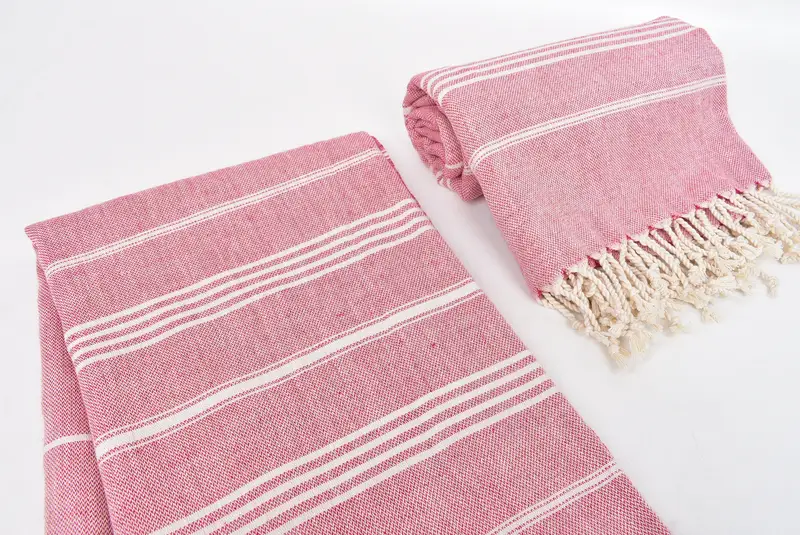 Bachelorette Party Decorations, Bulk Order Towel, Lightweight Turkish towel, 70x40 Cotton Striped Towel, Quick-dry peshtemal, Best Friend Gift Ideas - 7