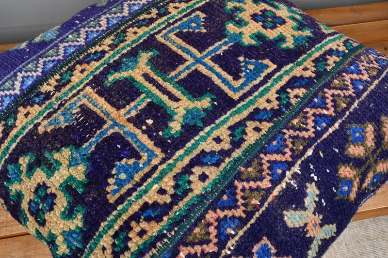 Pillow Case, Boho Pillow Sham Cover, Vintage Kilim Pillow, Handwoven Cushion Case, Interior Designer Pillow, 24x24 Red Cushion - 4