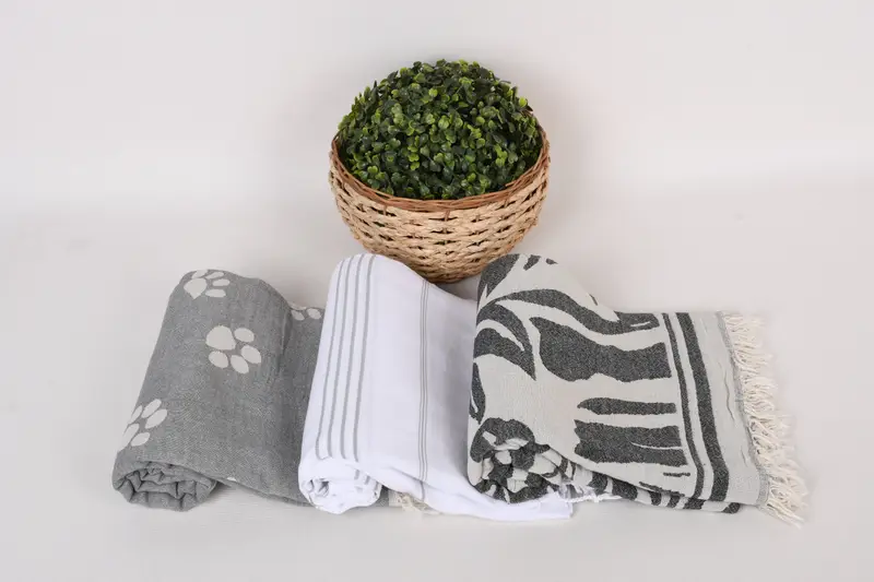 Travel Towel, Bridesmaid Gifts, 70x40 Cotton Set of 8 Towel, Bride Gift, Personalized Gifts, Peshtemal beach towel with unique design, Organic towel - 8